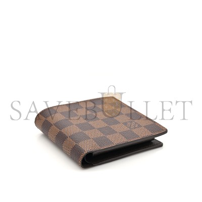 LOUIS VUITTON DAMIER EBENE MARCO WALLET M62288 (12*9*1cm)
